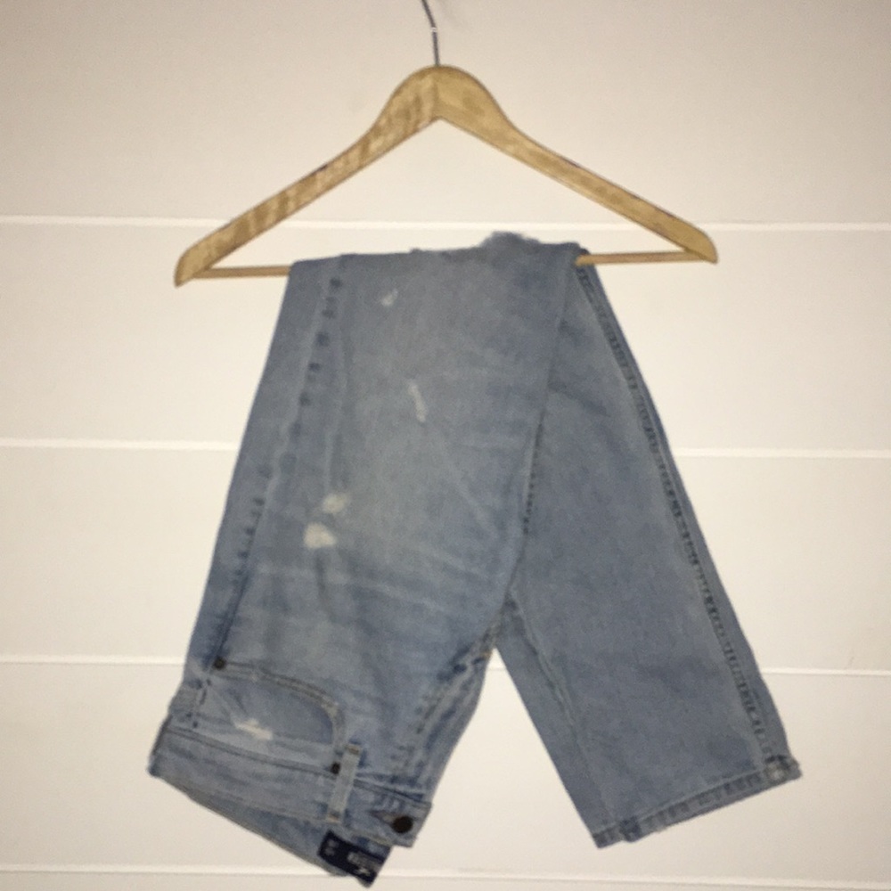 Hollister Skinny Ripped Jeans